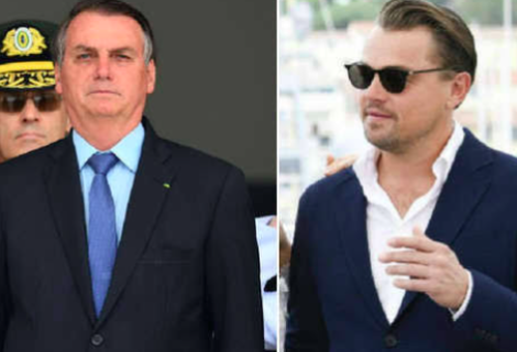 Bolsonaro acusa a DiCaprio de financiar organismos que incendian la Amazonía