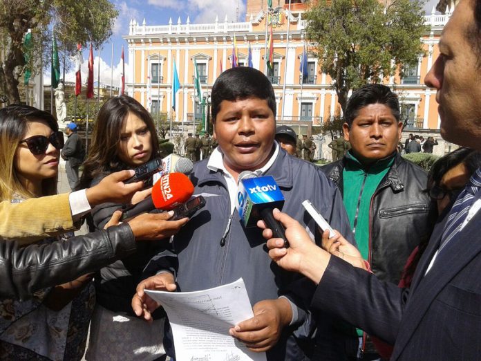 Primer preso político de Bolivia pide la unión del país
