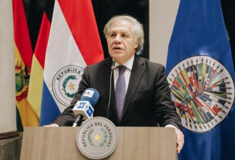 Almagro reconoce a Paraguay en la salida de Morales de Bolivia