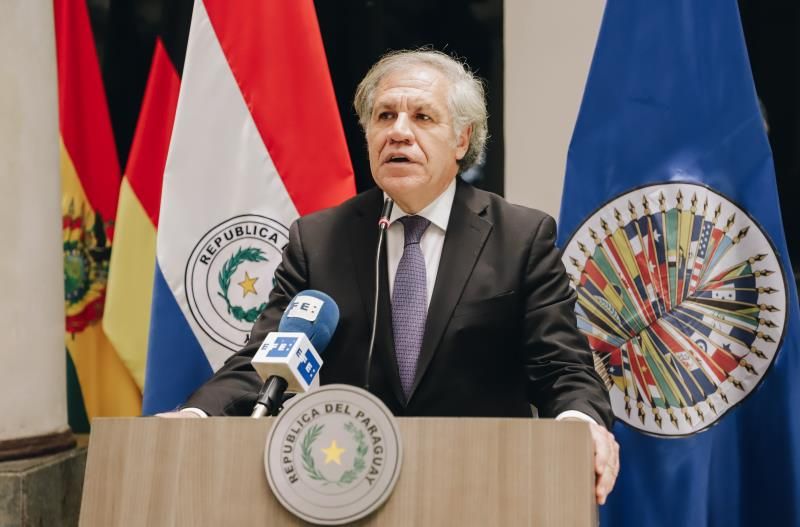 Almagro reconoce a Paraguay en la salida de Morales de Bolivia