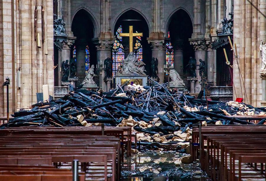 Notre Dame se queda sin misa de Navidad por primera vez en 216 años