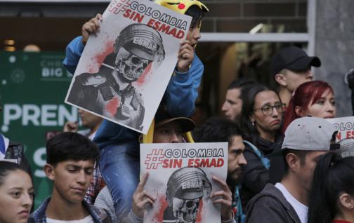 Colombia recuerda a Dilan Cruz a mes después de su muerte