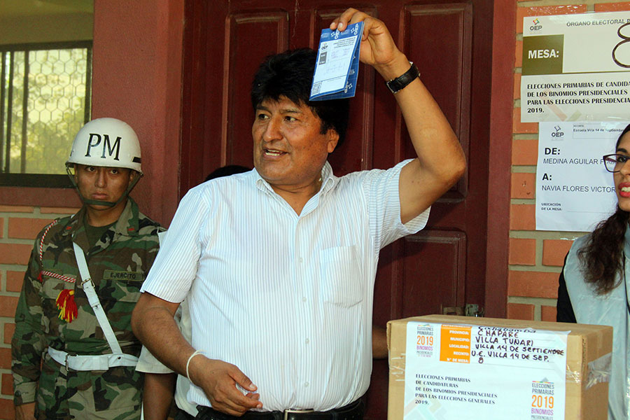 OEA asegura manipulación de datos en elecciones de Bolivia