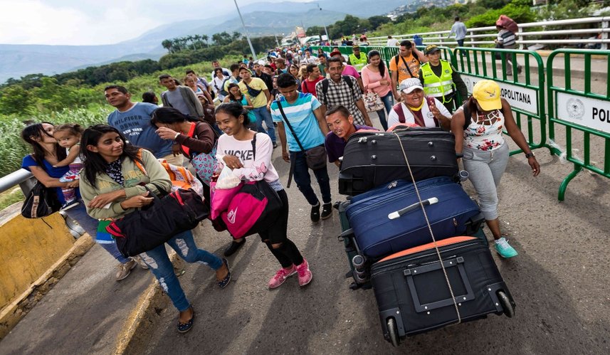 Más de 1,6 millones de venezolanos viven en Colombia