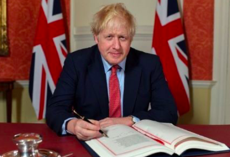 Johnson firma el acuerdo de salida del Reino Unido de la UE