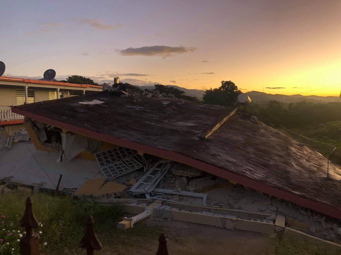 Confirman un muerto por terremoto en Puerto Rico