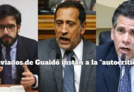 Enviados de Guaidó instan a la "autocrítica" y prometen resolver "errores"