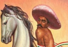 Compran polémico cuadro de Zapata desnudo y con tacones