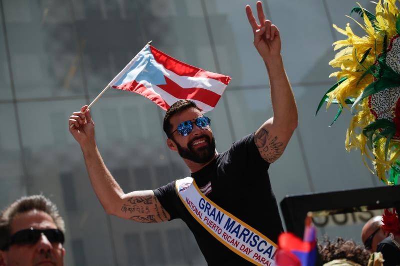 Ricky Martin pide la dimisión de la gobernadora de Puerto Rico