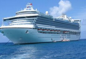 Suspenden en EEUU crucero de Princess con 299 pasajeros con gastroenteritis