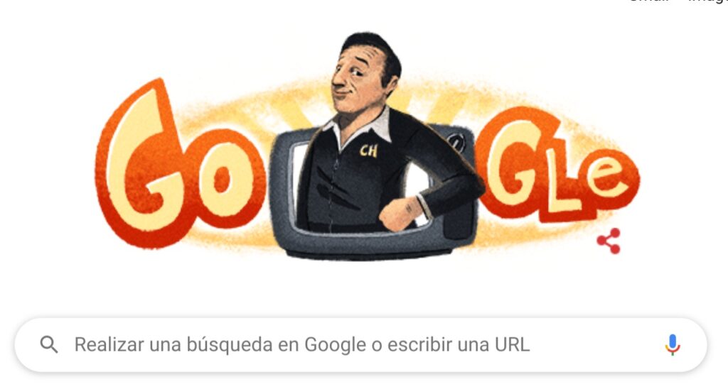 Google celebra el natalicio 91 de Chespirito