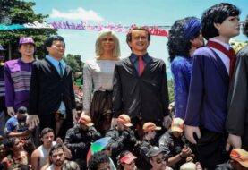 "Greta", "Bolsonaro" y "Macron" desfilan en el carnaval de Brasil