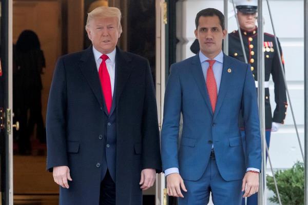 Trump recibe a Guaidó en la Casa Blanca