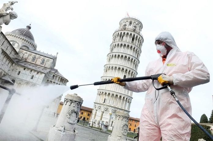 Los fallecidos en Italia son 11.591 y caen los contagios