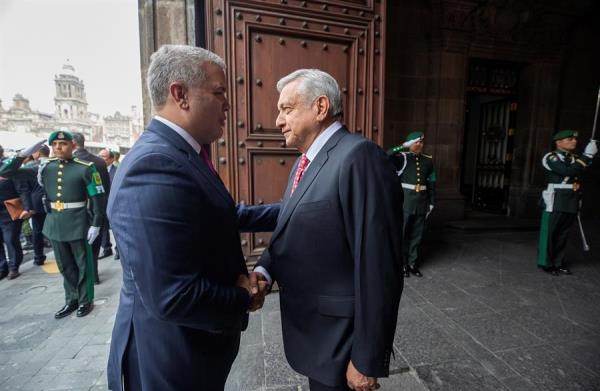 López Obrador y Duque abordan cooperación turística y lucha contra el narco