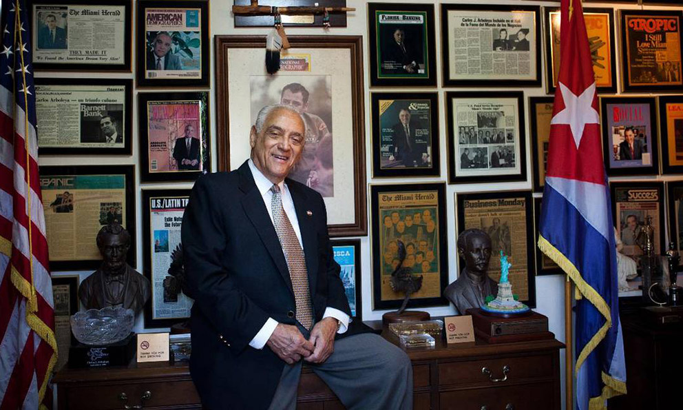 Muere en Miami Carlos Arboleya quien llegó a presidir banco nacional en EE.UU.