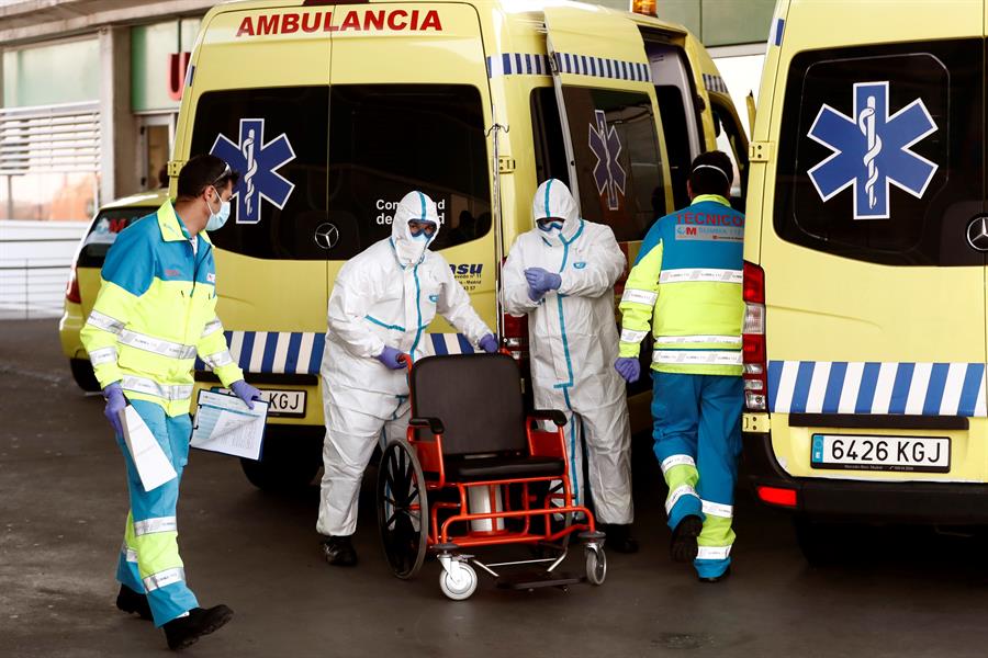 Se estabiliza en España la cifra de muertes por coronavirus
