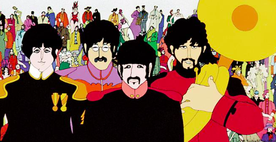 The Beatles invitan a un karaoke global con «Yellow Submarine»