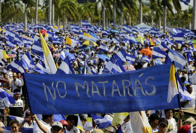 «¡Cuba, déjanos en paz!», la sarcástica campaña de opositores en Nicaragua