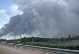 Incendio en EEUU afecta a la reserva del Parque Nacional Everglades