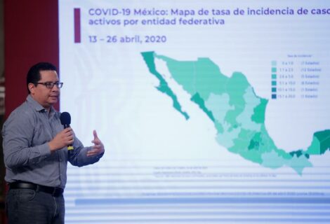 México reporta 14.677 casos de COVID-19 pero "estable"