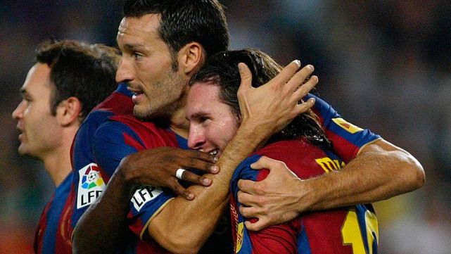 Zambrotta recuerda el «talento puro» de Messi a los 19 años