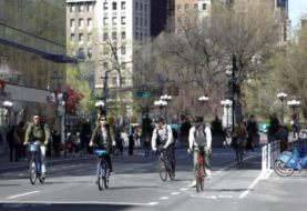 Nueva York abre 50 km de vías peatonales por buen tiempo en medio de pandemia