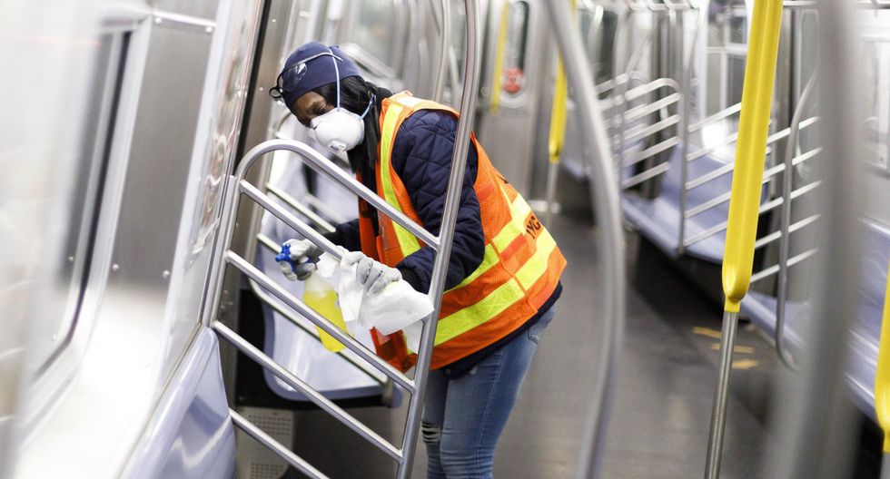 Nueva York cierra su metro por la noche para desinfectar