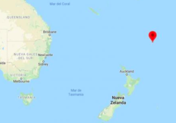Terremoto de magnitud 7,1 sacude las islas neozelandesas de Kermadec