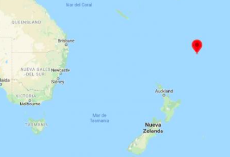 Terremoto de magnitud 7,1 sacude las islas neozelandesas de Kermadec
