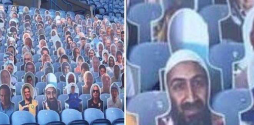 Foto de Bin Laden aparece en el estadio del Leeds United
