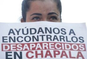 Protestan por desaparición de 8 personas en una ciudad del oeste de México