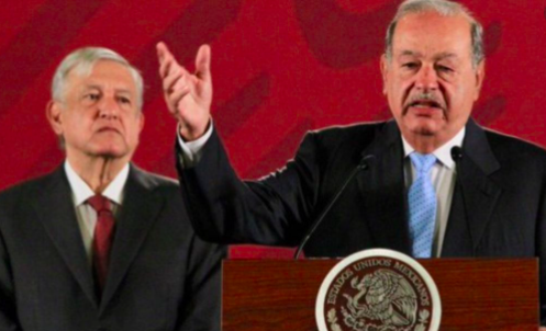 Carlos Slim viaja con López Obrador para reunirse con Trump