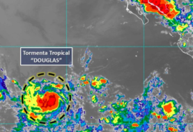 Tormenta tropical Douglas se forma lejos de costas del Pacífico mexicano