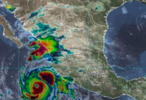 Huracán Genevieve se aproxima al sur de la Península de Baja California