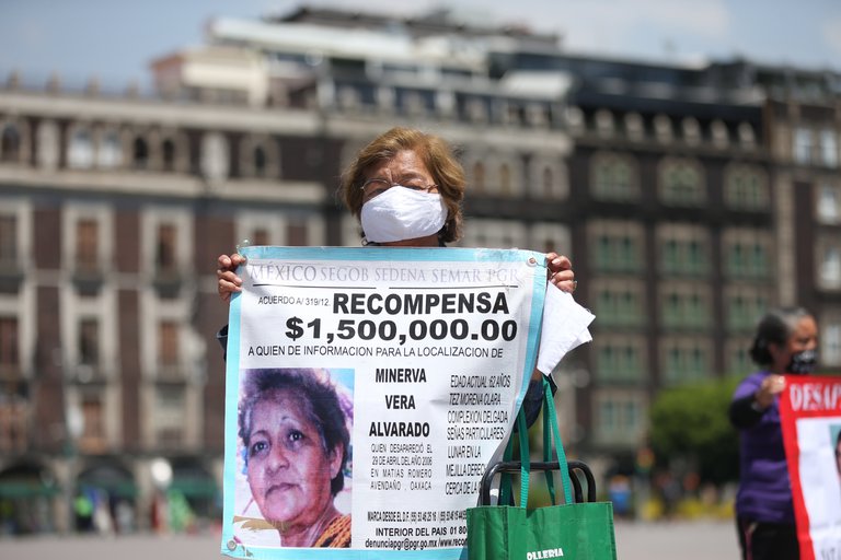 Familiares de desaparecidos marchan para pedir «justicia» en México