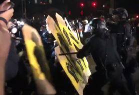 Recrudecen los choques entre manifestantes y policía en Portland