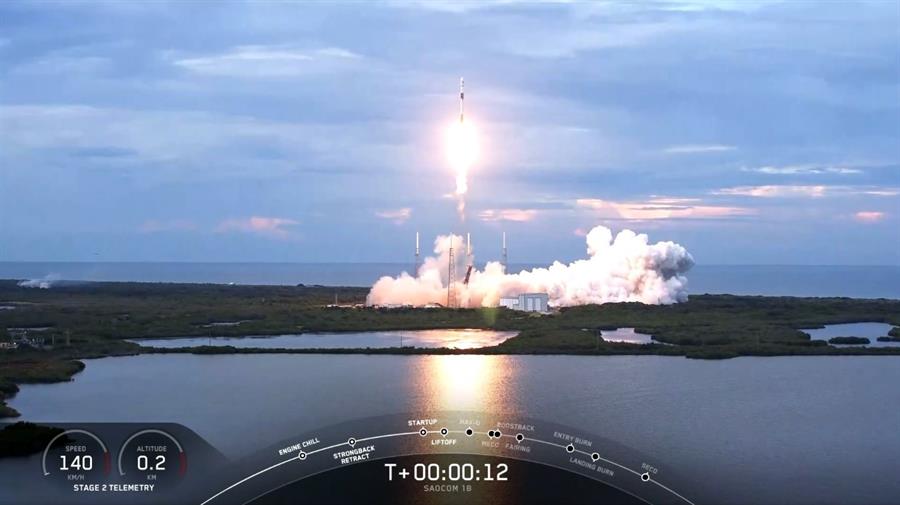 SpaceX pone en el espacio el satélite argentino SAOCOM 1B