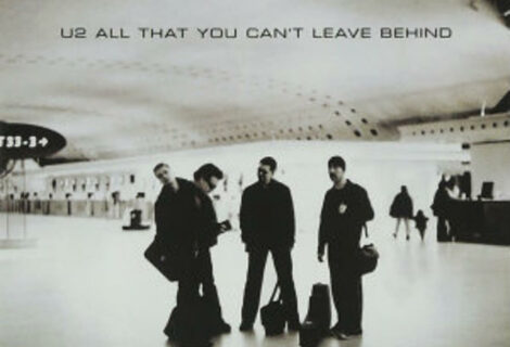 U2 relanza el disco "All That You Can't Leave Behind" por su 20 aniversario