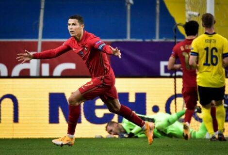 Cristiano Ronaldo marca su gol número 100 con Portugal