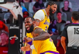 James y Davis ponen a Lakers a un triunfo del título de campeones NBA