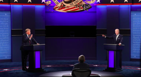 Organizadores apagarán micrófonos de Trump y Biden durante partes del debate