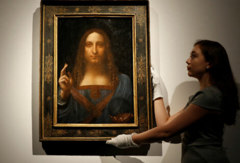 Descubren dibujo de Leonardo con el "verdadero" rostro del Salvator Mundi