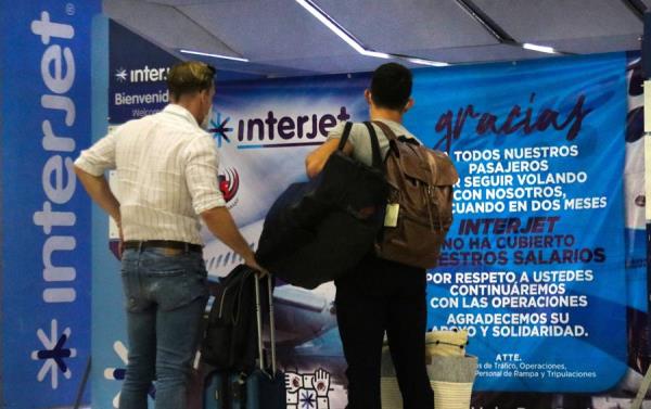 Pasajeros mexicanos denuncian otra cancelación repetina de vuelos de Interjet