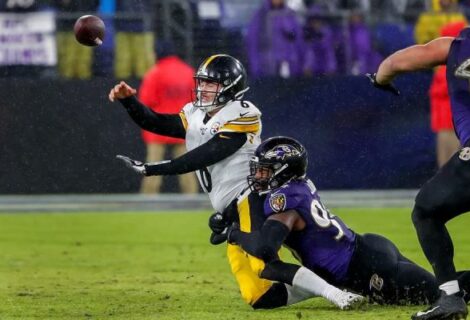 Steelers-Ravens no se jugará en Thanksgiving por contagios de covid-19