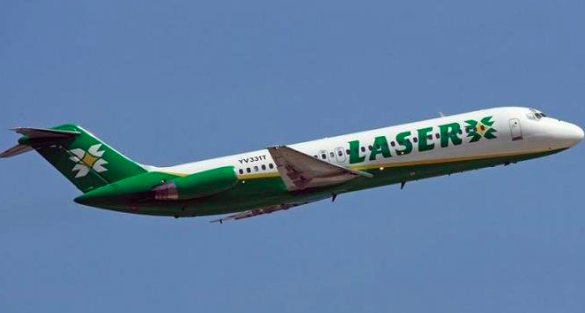 Laser suspende vuelos entre Caracas y R.Dominicana tras positivos de covid-19