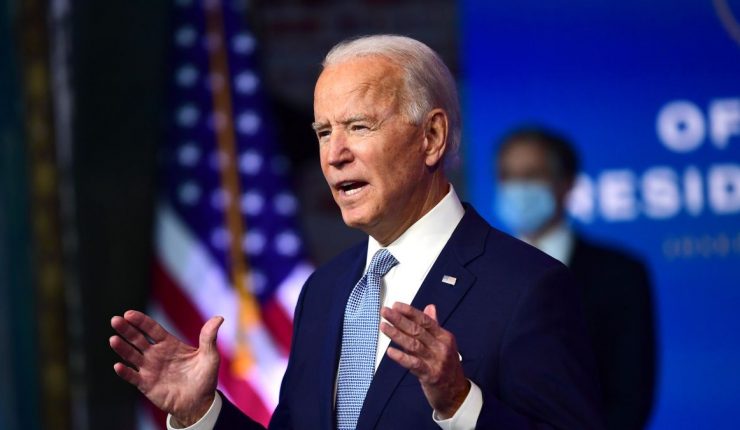 Biden prepara un discurso de investidura «optimista» en un EE.UU. en crisis