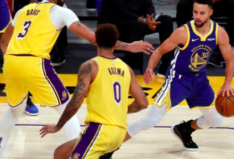 Warriors sorprenden a los Lakers