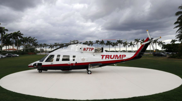 Helipuerto del club de Trump en Florida es demolido