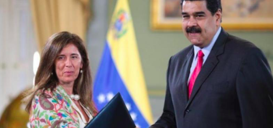Régimen de Maduro declara persona non grata a embajadora de la UE y ordena su salida